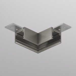 TR5731-DN Угловой элемент для трека SHINE BASE 90° потолок-потолок, темный никель, алюминий